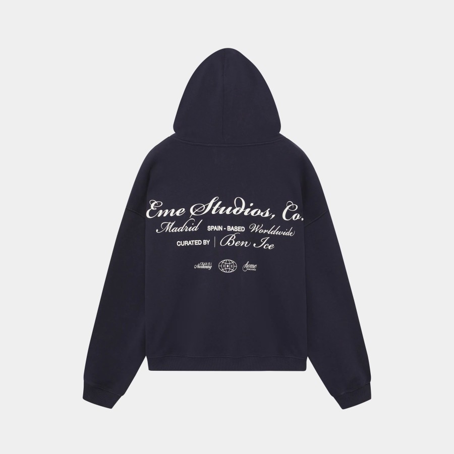 Ropa eme | Awakening Navy Oversized Hoodie