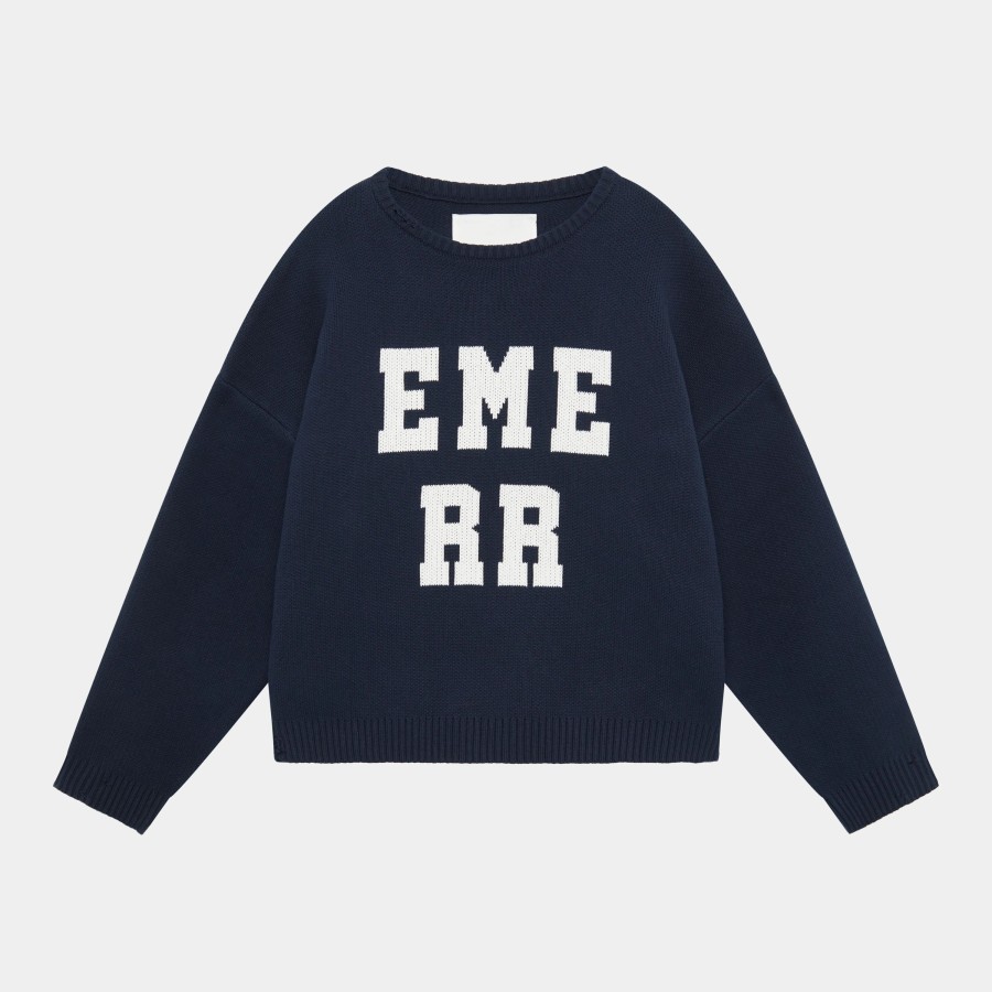 Ropa eme | R Roller Navy Knit