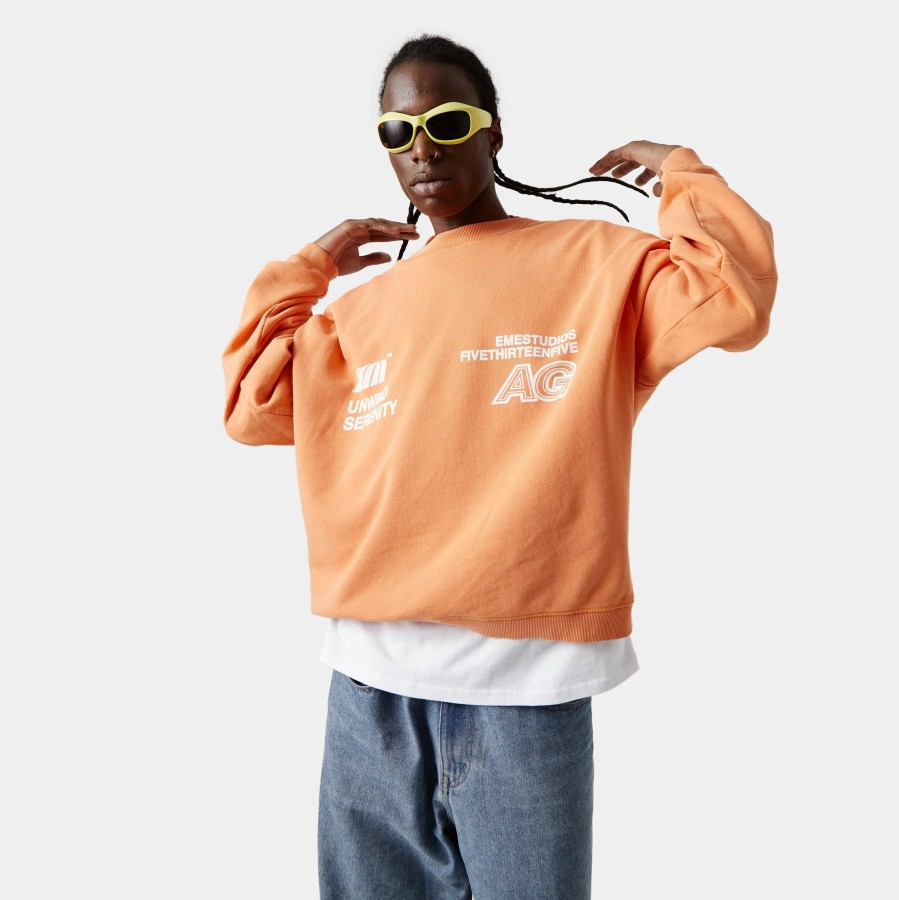 Ropa eme | Serenity Apricot Oversized Crewneck