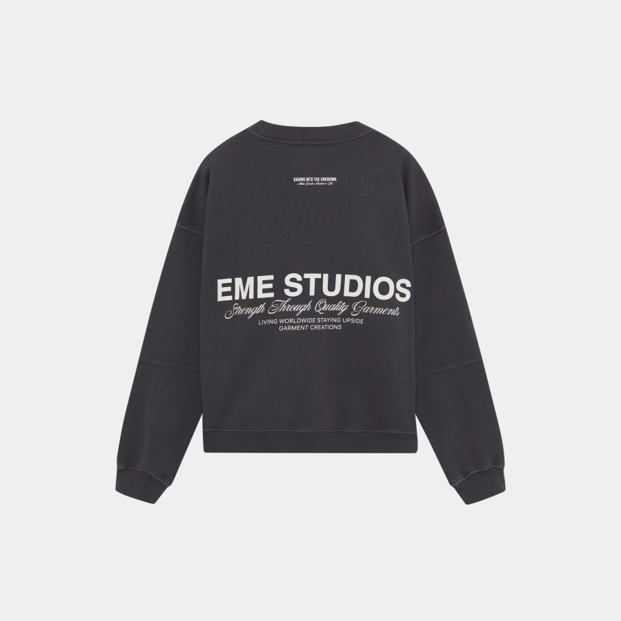 Ropa eme | Iconic Abyss Oversized Crewneck