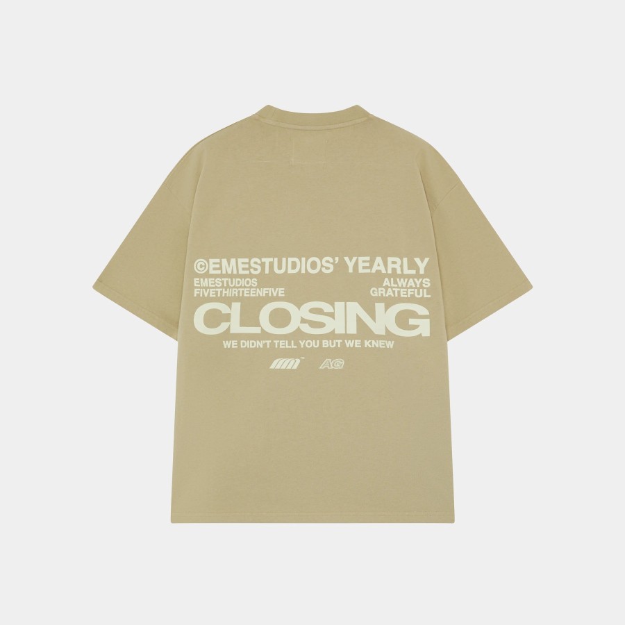 Ropa eme | Closing Moss Oversized Tee