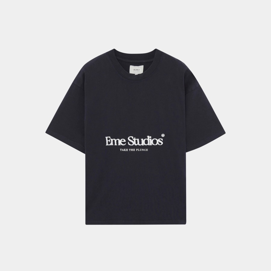 Ropa eme | Crockett Navy Oversized Tee