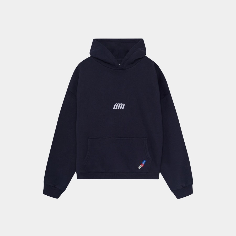 Ropa eme | Master Flag Navy Oversized Hoodie