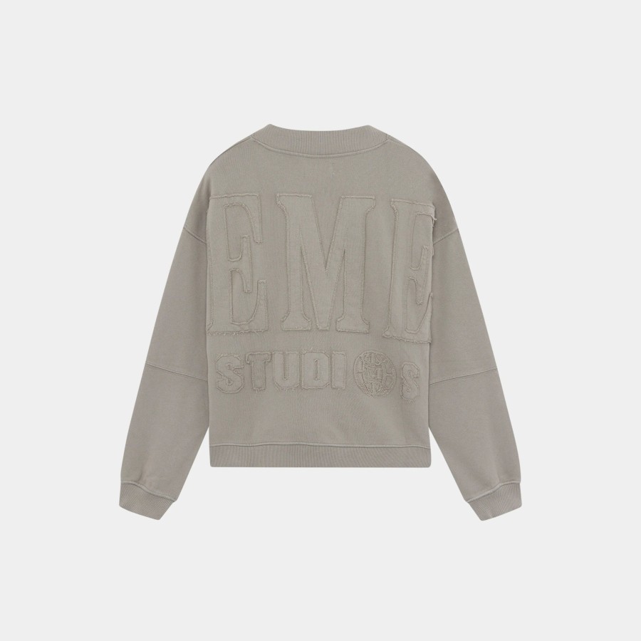 Ropa eme | Puzzle Pebble Oversized Crewneck