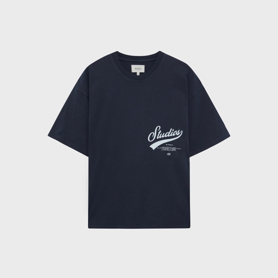 Ropa eme | High School Navy Oversized Tee