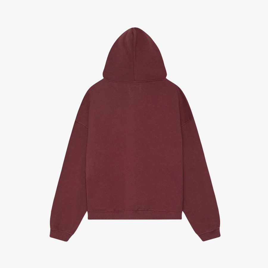 Ropa eme | Chester Burgundy Oversized Hoodie