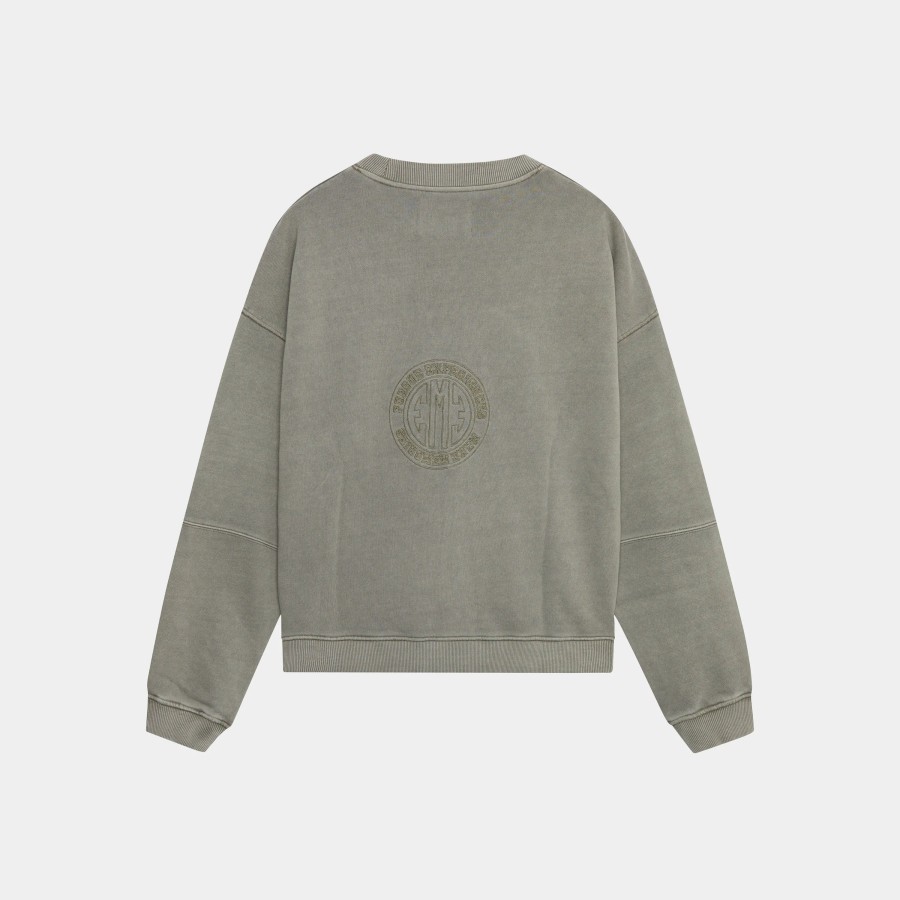 Ropa eme | Streak Laurel Oversized Crewneck