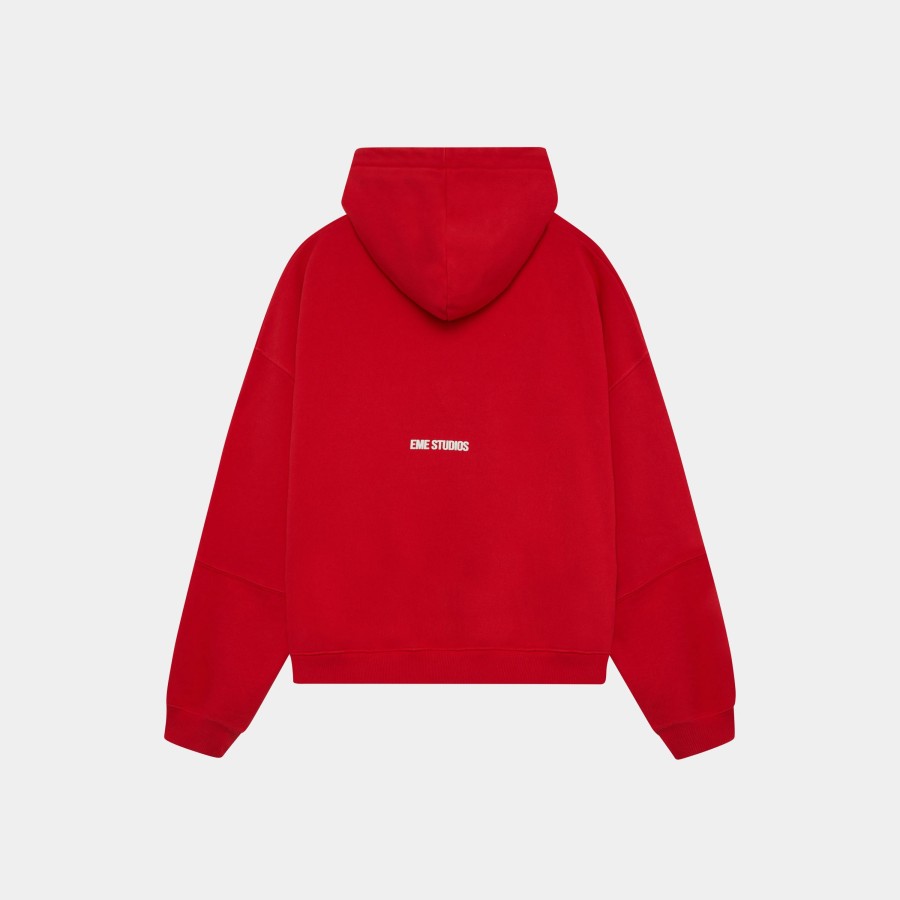 Ropa eme | Off Pressure Ruby Oversized Hoodie