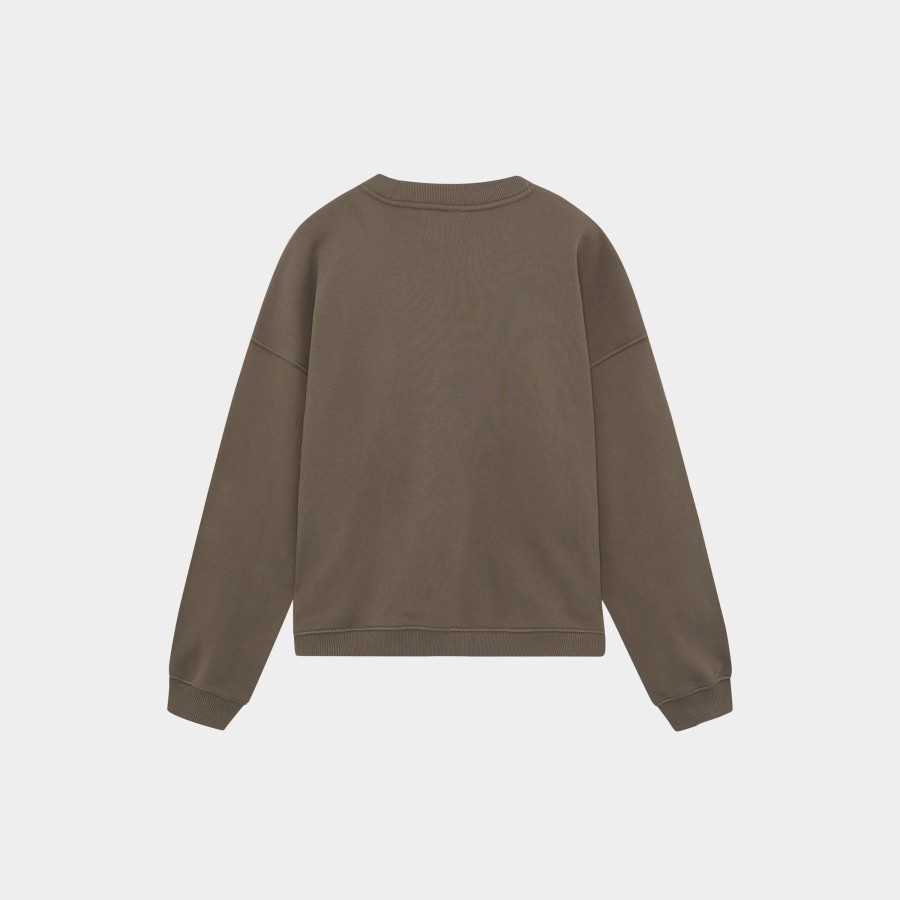 Ropa eme | Whatever Muddy Brown Mockneck