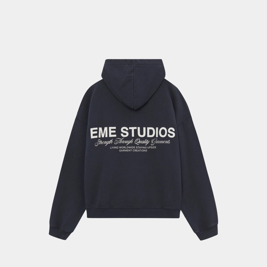 Ropa eme | Iconic Navy Oversized Hoodie