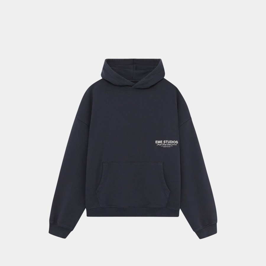 Ropa eme | Iconic Navy Oversized Hoodie