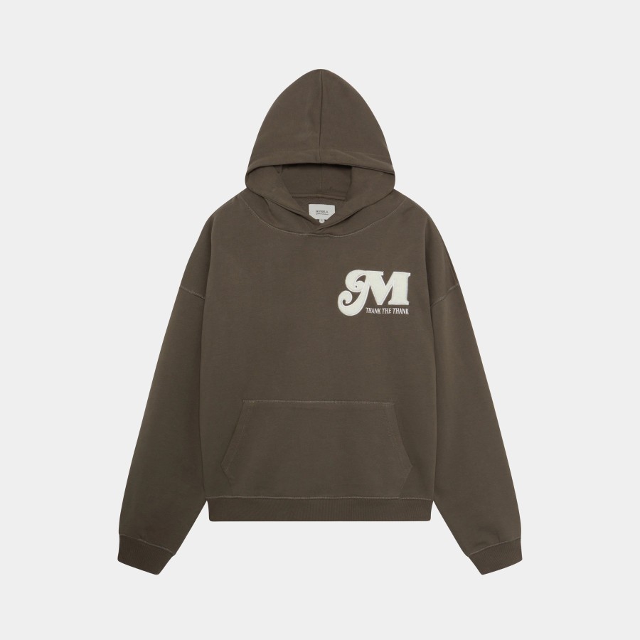 Ropa eme | Nexus Muddy Brown Oversized Hoodie