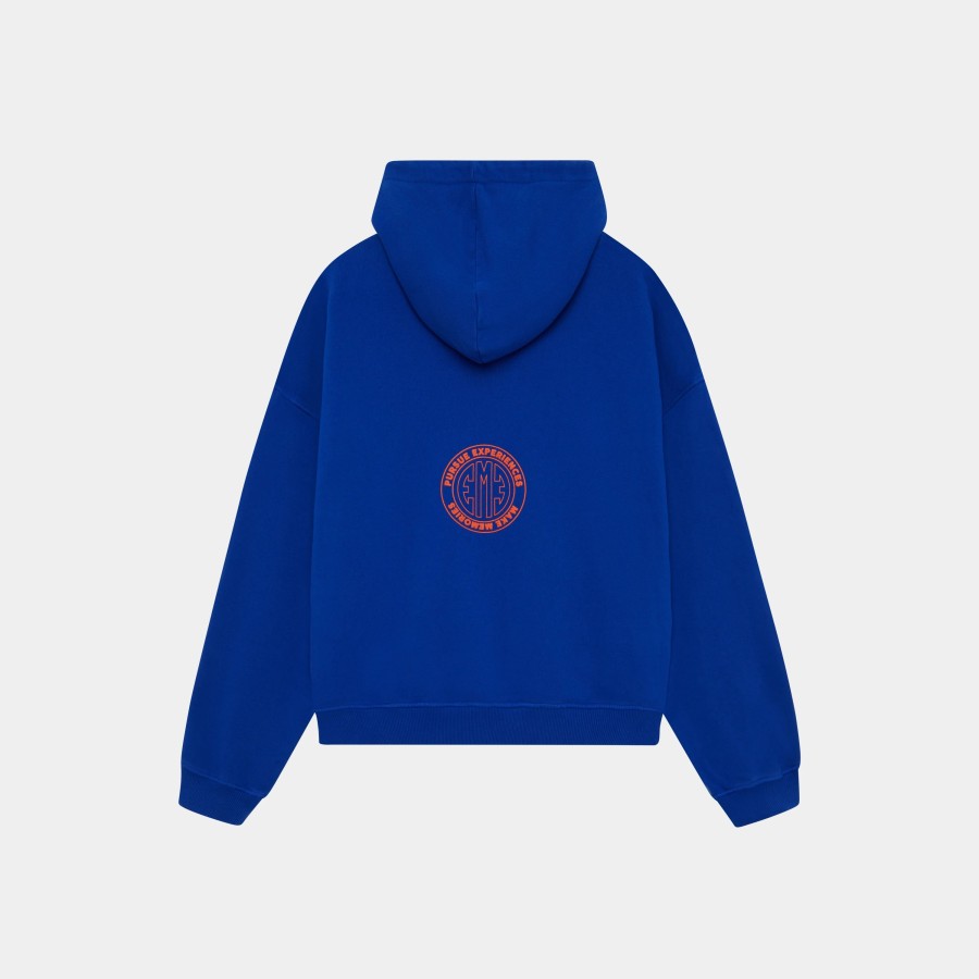 Ropa eme | Infinite Blue Oversized Hoodie