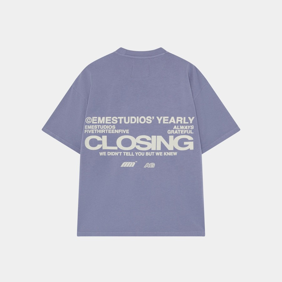 Ropa eme | Closing Amethyst Oversized Tee